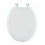 Carrara & Matta Proseat Slow-Close Toilet Seat & Cover White 340340000
