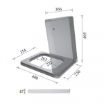 Cielo Shui Toilet Seat Soft-Close - S076TS01