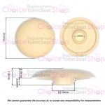 Ideal Standard Tesi Thin Toilet Seat & Cover Buffer Set White TV04967