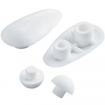 Ideal Standard Celia Toilet Seat & Cover Buffer Set White K798001