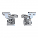 Bemis Canyon CP 1/4-20 Replacement Toilet Seat Hinge Set - HG3344997-Chrome