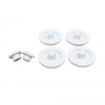 Keramag Cotta Toilet Seat and Cover Buffer Set White 598094000