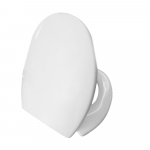 Sottini Cresta Toilet Seat & Cover (Original) White WITHOUT HINGES - K701801-NOHINGES