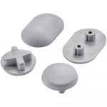 Ideal Standard White Toilet Seat & Cover New Style Buffer Set Grey EV23167