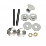 Pressalit Bottom Fix Toilet Seat Hinge Set BZ5999