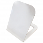 Azzurra Build Thin Soft Close Toilet Seat & Cover White BUI1800/F