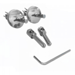 Laufen Palace Toilet Seat Hinge Set H8917080000001 - 8.9170.8