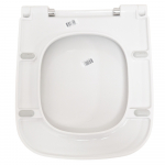 Vitra S20 Square Soft Close Toilet Seat & Cover White 177-003-009