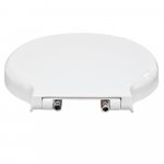 Galassia EL1 / EL2 Soft Closing Toilet Seat & Cover White 9821