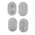 Twyford Avalon/Sola Toilet Seat Buffer Set Grey ZR1022XX