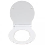 Cersanit Nano Comfort Slimline Soft Close Toilet Seat & Cover White K98-0100
