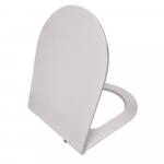BagnoDesign Toko Soft Close Slim Seat and Cover BDS-TOK-330S-C-WH