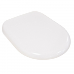 Rak Ceramics Compact Original Soft Close Toilet Seat & Cover White RAKSEAT010-ORG