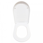Duravit Darling New Elongated Soft-Close Toilet Seat & Cover White 0063390000