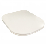 BagnoDesign Attache Slim Soft Close Toilet Seat And Cover White AQE-ATT-330S-C-WH