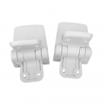 Bemis HG55 PL Replacement Toilet Seat Hinge Set - HG0055000 White