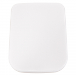 Lecico Cleo Square Soft Close Quick Release Toilet Seat & Cover White CLESTSCSQWH