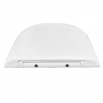Britton Bathrooms Compact Soft Close Toilet Seat & Cover White SS.1028