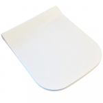 Choice Slim Narrow Square Soft Close Quick Release Toilet Seat & Cover White CH.506323