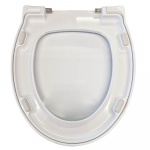 GSI Panorama Standard Close Toilet Seat & Cover Thermoset White T050BC
