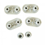 Laufen Pro S Toilet Seat And Cover Buffer Set Grey H8919680000001 - 8.9196.8
