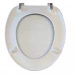 Pressalit Simply Standard Close Toilet Seat & Cover Two Tone Grey/Blue PRS-SIM-TTGB