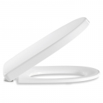 Pressalit Delight Soft Close With Lift Off Bottom Fixing Toilet Seat & Cover White 492000-D78999