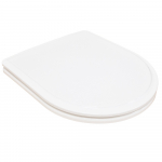 Tavistock Lansdown Soft Close Wooden Toilet Seat & Cover White DC4035-SF