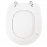 Nero Ceramica Primavera  Standard Close Toilet Seat & Cover Polyester Resin Colour Options S334P02/I