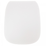 Choice Debba Square Slim Soft Close Quick Release Toilet Seat & Cover White CH.506384
