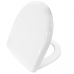 Geberit Selnova Round Compact Soft Close Quick Release Toilet Seat and Cover White 501.931.00.1
