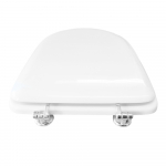 Alfa Valentina Standard Close Toilet Seat & Cover Polyester Resin Colour Option S474P11/A