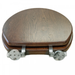 BC Sanitan Nouveau Soft Close Toilet Seat & Cover Solid Wood - Colour Options