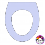 Shires Parisi Uno Standard Close Replacement Toilet Seat & Cover Lacquered Wood CH-SHI-PARU