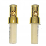 Galassia SA02 Soft Close Toilet Seat Hinge Barrell Set Gold 8977BARRELLSGOLD
