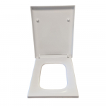 Grohe Cube Ceramic Soft Close Quick Release Toilet Seat and Cover Alpine White 39488000