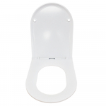 BagnoDesign Vitesse Slim Soft Close Toilet Seat & Cover White BDS-VIT-330S-C-WH