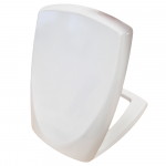 Esedra Selinon Soft Close Toilet Seat & Cover Thermoset White CWSLNF