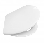 Pressalit ConCordia Soft Close With Lift Off Bottom Fixing Toilet Seat & Cover White 544000-D05999