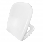 Duravit D-Code Compact Standard Close Toilet Seat & Cover White 0067310099