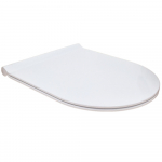 Alice Ceramica Unica Standard Close Thin Toilet Seat & Cover White MC2201E