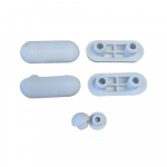 Keramag Renova Nr.1 Toilet Seat and Cover Buffer Set White 598123000