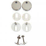 Vitra Integra Round Slim Soft Close Toilet Seat & Cover White 110-003-009