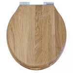 Roper Rhodes Greenwich Soft Closing Toilet Seat and Cover Top Fixing Oak 8099NOSC