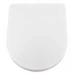 Pura Arco Compact Soft Close Toilet Seat With Cover Quick Release White SS1088SC