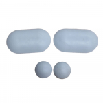 Villeroy & Boch Stratos Toilet Seat and Cover Buffer Set Grey 92208000