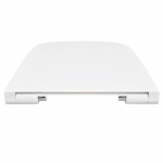 Vitra S20 Square Standard Close Toilet Seat & Cover White 177-003-001