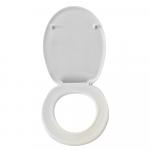 Nabis Daisy Top Fix Soft Close Quick Release Toilet Seat & Cover White A05657