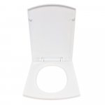 TC Bathrooms Retro Soft Close Toilet Seat & Cover White  - BHRE04