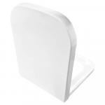 Choice Narrow Square Soft Close Quick Release Toilet Seat & Cover White CH.506322